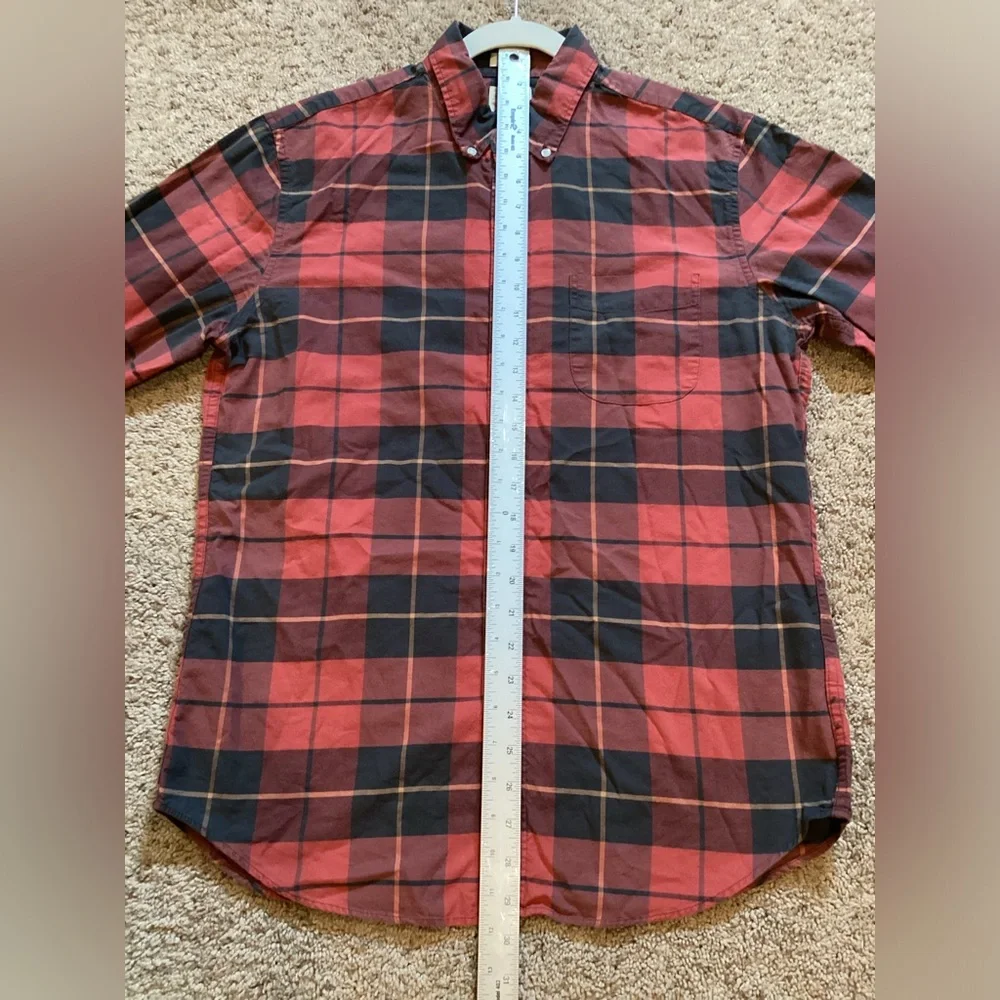 J Crew Red Plaid Shirt - Picture 10 of 12
